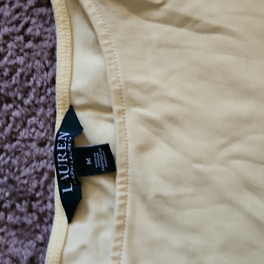 Short sleeve size medium t shirt.  Ralph Lauren
